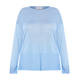 GAIA RIBBED SWEATER PALE BLUE
