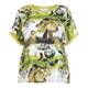 GAIA SATIN FRONT PRINTED TOP