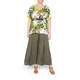 GAIA SATIN FRONT PRINTED TOP