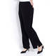 GAIA BLACK TROUSER WITH DIAMANTE SIDE DETAIL