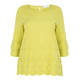 GAIA EMBROIDERED TUNIC LIME