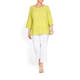GAIA EMBROIDERED TUNIC LIME
