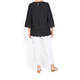 GAIA EMBROIDERED TUNIC BLACK