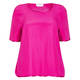 GAIA SATIN TUNIC FUCHSIA