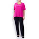 GAIA SATIN TUNIC FUCHSIA