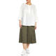 GAIA COTTON CARGO CULOTTES KHAKI 