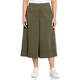 GAIA COTTON CARGO CULOTTES KHAKI 