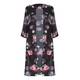 GEORGEDÉ black floral print Duster