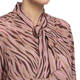 GEORGEDE GEORGETTE PRINT BLOUSE NUDE 