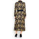 GEORGEDÉ BASKET WEAVE PRINT JERSEY SHIRT DRESS