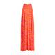 GEORGEDÉ GEORGETTE MAXI DRESS ORANGE 