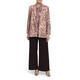 GEORGEDÉ PULL-ON JERSEY TROUSERS BROWN