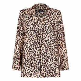 GEORGEDÉ JERSEY LEOPARD PRINT TWINSET - Plus Size Collection
