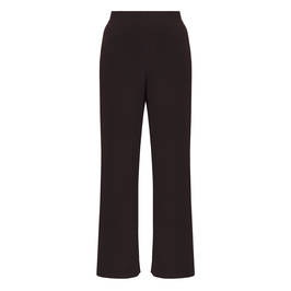 GEORGEDÉ PULL-ON JERSEY TROUSERS BROWN - Plus Size Collection