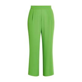 GEORGEDÉ GEORGETTE TROUSERS GREEN - Plus Size Collection