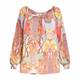 GEORGEDÉ GEORGETTE PAISLEY TUNIC 