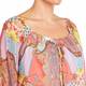 GEORGEDÉ GEORGETTE PAISLEY TUNIC 