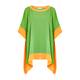Georgedé Georgette Tunic and Vest Green