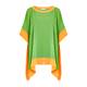 Georgedé Georgette Tunic and Vest Green