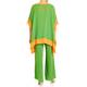 Georgedé Georgette Tunic and Vest Green