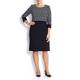 GEORGEDE MONOCHROME DRESS