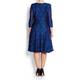 GEORGEDE ROYAL BLUE LACE FLARE DRESS