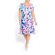 Georgedé FLORAL PRINT TEA DRESS