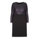 Georgedé DRESS WITH BROCADE OVERLAY TOP
