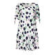 GEORGEDÉ CHIFFON LAYER SPOT DRESS