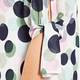 GEORGEDÉ CHIFFON LAYER SPOT DRESS
