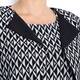 GEORGEDE BLACK AND GREY GEOMETRIC JACQUARD DRESS OUTFIT