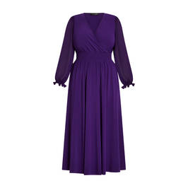 Georgedé Gown Purple - Plus Size Collection