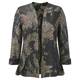 GEORGEDé BLACK AND GOLD JACQUARD JACKET