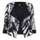 GEORGEDE NATURAL TONES ABSTRACT PRINT JERSEY TWINSET 