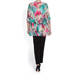 Georgedé PASTEL FLORAL PRINT JACKET AND VEST TWINSET