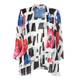 Georgedé ANEMONE PRINT JACKET AND VEST TWINSET