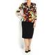 GEORGEDÉ abstract print jersey twinset