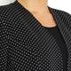 GEORGEDÉ black polka dot twinset