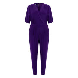 Georgedé Jersey Jumpsuit Violet - Plus Size Collection