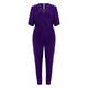 Georgedé Jersey Jumpsuit Violet