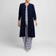 Georgedé Edge To Edge Long Jersey Jacket Navy 