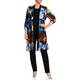 Georgedé Printed Long Duster Coat 