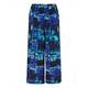 GEORGEDE BLUE TONES PRINT WIDE LEG TROUSERS