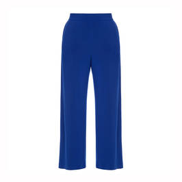 Georgedé Jersey Trousers Pull On Cobalt Blue  - Plus Size Collection