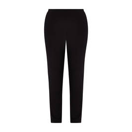 Georgedé Stretch Jersey Pull On Trousers Black - Plus Size Collection