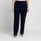 Georgedé Satin Jersey Trousers Navy 