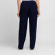 Georgedé Satin Jersey Trousers Navy 