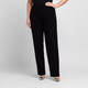 Georgedé Satin Jersey Trousers Black