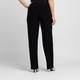 Georgedé Satin Jersey Trousers Black