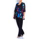 GEORGEDE JERSEY TWINSET SILHOUETTE PRINT 